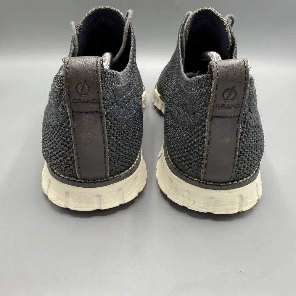 Cole Haan Zerogrand Stitchlite Gray Wingtip Oxfords Shoes Mens Size 12 M